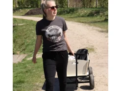 Kinder Sunny Kinder-Gartengeräte|Bollerwagen Billy Beach Wagon Schwarz