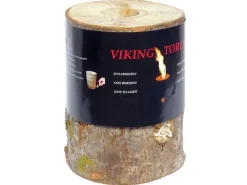 Sunny Garden Gartendekoration|Schwedenfeuer aus Holz Ø 12 cm x 18 cm