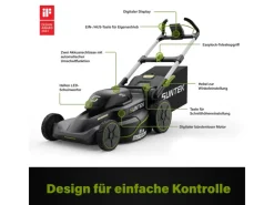 Akku-Rasenmäher 40 V Selbstfahrend inkl. 2 Akkus und Ladegerät*Suntek Discount