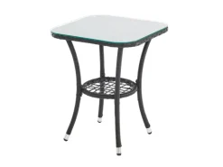 SVITA Lounge-Gartenmöbel|Gartenmöbel-Sets|Brooklyn Bistro Gartenmöbelset 3-tlg. Rattan Outdoor Gartenlounge