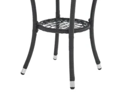 SVITA Lounge-Gartenmöbel|Gartenmöbel-Sets|Brooklyn Bistro Gartenmöbelset 3-tlg. Rattan Outdoor Gartenlounge