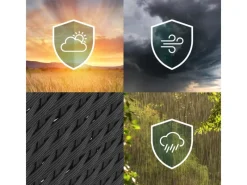 SVITA Gartenmöbel-Sets|Lounge-Gartenmöbel|Brooklyn XL Rattan Essgruppe Garten Möbel Set mit Tisch 2 Sessel 2er Sofa