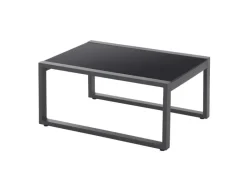 Maui Gartenmöbel-Lounge-Set Mit Dach Outdoor-Sofa Strandkorb-Sonneninsel Stahl*SVITA Best