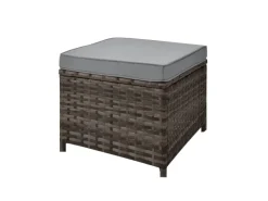 SVITA Gartenmöbel-Sets|Lounge-Gartenmöbel|Monroe Garten-Lounge Set Abdeckhaube Polyrattan Lounge-Möbel Sitzgruppe