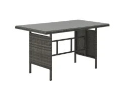 SVITA Lounge-Gartenmöbel|Monroe Garten-Lounge Set Polyrattan Lounge-Möbel Sitzgruppe