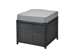 SVITA Sitzkissen|Gartenmöbel-Sets|Monroe Garten-Lounge Set Abdeckhaube Polyrattan Lounge-Möbel Sitzgruppe