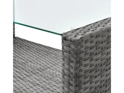 Roma Polyrattan Set Sitzgruppe Lounge Tisch Garnitur Gartenmöbel*SVITA Hot