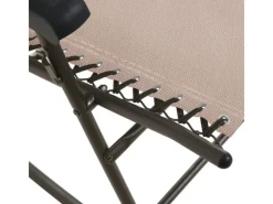 SVITA Gartenstühle|Schaukelstuhl Faltbar Outdoor Mit Sonnenschutz Kopfstütze Armlehne