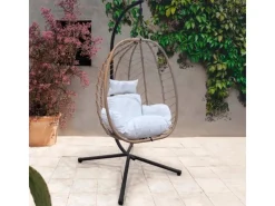 Shelly Hängesessel Mit Gestell Hängestuhl Hängesitz Hängekorb*SVITA Outlet