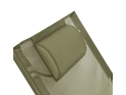 SVITA Sonnenliegen|Tomra Liegestuhl Mit Hocker Klappbar Campingstuhl Kopfkissen