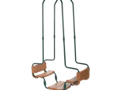 SwingKing Gartenspielgeräte|Doppel-Schaukelsitz Gondel für Quadratholz