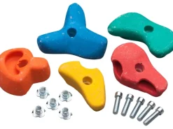 SwingKing Gartenspielgeräte|Klettersteine groß bunt 5 Stück