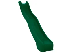 SwingKing Gartenspielgeräte|Wasserspielzeug|Wellenrutsche Grün 300 cm für Podesthöhe 150 cm