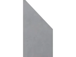 System Keramik Sichtschutz-Board Dark Zement schräg 180 cm x 90 cm*TraumGarten Outlet