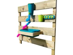 Tetzner und Jentzsch Wasserspielzeug|T & J Klaus Wasserspielwand KDI-Grün ca. B 100 x T 35 x H 120 cm