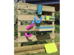 Tetzner und Jentzsch Wasserspielzeug|T & J Klaus Wasserspielwand KDI-Grün ca. B 100 x T 35 x H 120 cm