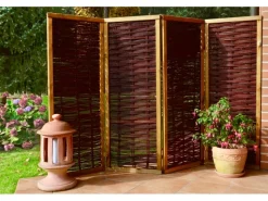 T & J Paravent Paulina 240 cm x 180 cm Weide* Hot