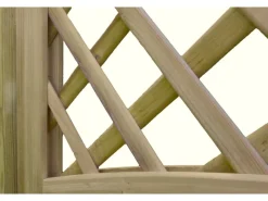 T & J Sichtschutzzaun Classic-Serie-Doppelbogen 180 x 200/180 cm*Tetzner und Jentzsch Outlet