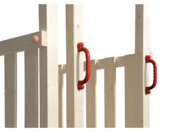 Weka Gartenspielgeräte|Tabaluga Doppelschaukel mit Podest, Schaukelnest und Schaukelbrett