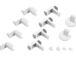 Tageslicht-Spannplissee Valeria 90 cm x 130 cm* Hot