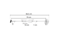 Black 2+1 + Drehspieß-Set Gasgrill Mit Seitenbrenner Gasgrill 2 Brenner Matt Schwarz*TAINO Sale