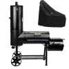 TAINO Smoker|Chief 130kg Smoker Set Abdeckhaube Holzkohle-Grill BBQ