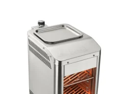 TAINO Gasgrills|Design Oberhitzegrill Gas Steakgrill 800 Grad Hochleistungsgrill Edelstahl Silber