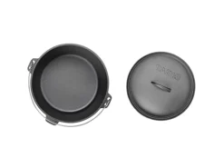 Dutch Oven Gusseisen 8L Set Deckelheber Ständer Zubehör Cast Iron*TAINO Outlet