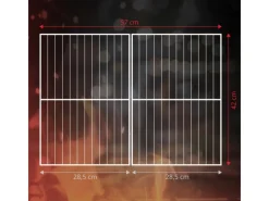 TAINO Smoker|Hero XL Holzkohlegrill BBQ Grillwagen Smoker Räucherofen Kohle