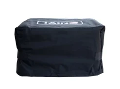 Kenai Set Gasgrill Abdeckhaube Gasdruckminderer Klein Tischgrill Outdoorküche Aluguss Schwarz*TAINO Discount