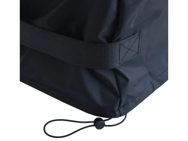 Kenai Set Gasgrill Abdeckhaube Gasdruckminderer Klein Tischgrill Outdoorküche Aluguss Schwarz*TAINO Discount