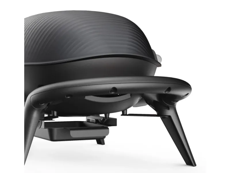 Kenai Set Gasgrill Abdeckhaube Gasdruckminderer Klein Tischgrill Outdoorküche Aluguss Schwarz*TAINO Discount