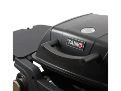 Mahto Gasgrill Klein Tischgrill Balkongrill Gas 2 Brenner Schwarz*TAINO Best