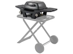 Mahto Gasgrill Klein Tischgrill Balkongrill Gas 2 Brenner Schwarz*TAINO Best