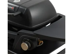 Mahto Gasgrill Klein Tischgrill Balkongrill Gas 2 Brenner Schwarz*TAINO Best