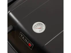 Mahto Gasgrill Klein Tischgrill Balkongrill Gas 2 Brenner Schwarz*TAINO Best