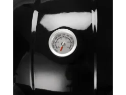 Neo Holzkohle-Kugelgrill Mit Klappbarem Deckel Kettle-Grill Ø 57cm Schwarz*TAINO