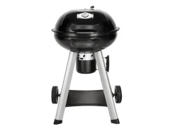 Neo Holzkohle-Kugelgrill Mit Klappbarem Deckel Kettle-Grill Ø 57cm Schwarz*TAINO