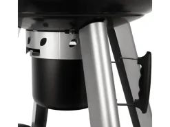 Neo Holzkohle-Kugelgrill Mit Klappbarem Deckel Kettle-Grill Ø 57cm Schwarz*TAINO