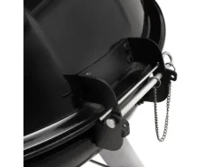 Neo Holzkohle-Kugelgrill Mit Klappbarem Deckel Kettle-Grill Ø 57cm Schwarz*TAINO