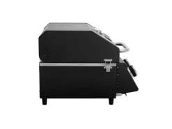 TAINO Tischgrills|Gasgrills|Platinum Compact Dark Set Haube Regler Tischgrill 2 Brenner Gasgrill Kompakt Camping BBQ
