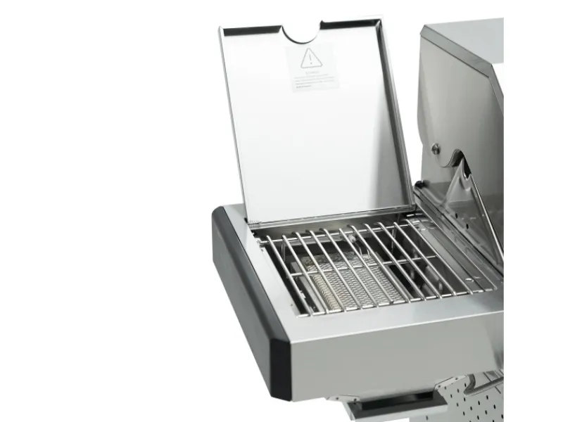 TAINO Gasgrills|Platinum Yamara 4+2 Gasgrill Set mit Haube Edelstahl 4 Brenner Sear-Burner Backburner