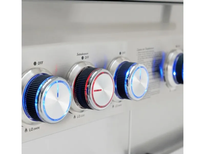 TAINO Gasgrills|Platinum Yamara 4+2 Gasgrill Set mit Haube Edelstahl 4 Brenner Sear-Burner Backburner