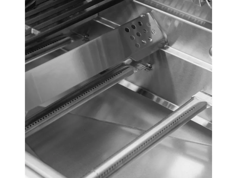 Platinum Yamara 6+2 Set Mit Haube Gasgrill Edelstahl 6 Brenner Sear-Burner Backburner*TAINO