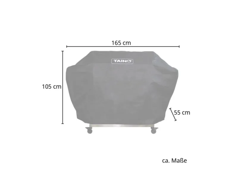 Platinum Yamara 6+2 Set Mit Haube Gasgrill Edelstahl 6 Brenner Sear-Burner Backburner*TAINO