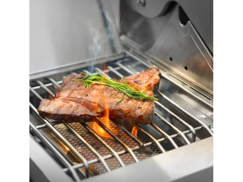 Platinum Yamara 6+2 Set Mit Haube Gasgrill Edelstahl 6 Brenner Sear-Burner Backburner*TAINO