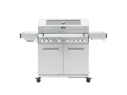 Platinum Yamara 6+2 Set Mit Haube Gasgrill Edelstahl 6 Brenner Sear-Burner Backburner*TAINO