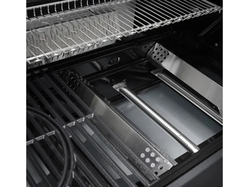 Platinum Yamara Dark 6+2 Gasgrill Set Mit Haube Stahl 6 Brenner Sear-Burner Backburner*TAINO Sale