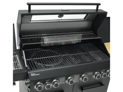 Platinum Yamara Dark 6+2 Gasgrill Set Mit Haube Stahl 6 Brenner Sear-Burner Backburner*TAINO Sale