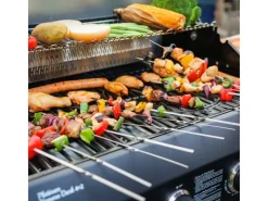 Platinum Yamara Dark 4+2 Gasgrill Stahl 4 Brenner Sear-Burner Backburner*TAINO Best